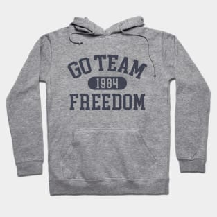 Go Team Freedom 1984 Retro Vintage 80s / 70s Style American College Gym TShirt Hoodie